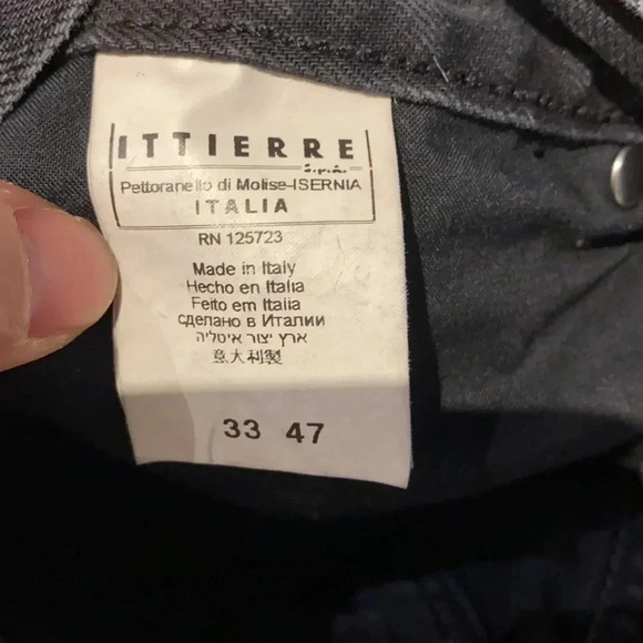 Balmain black  moto jeans - Picture 10 of 12